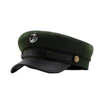 Boina Militar De Algodão Vermelha E Preta Para Mulheres, Boné Casual De Verão, Chapéu Vintage De