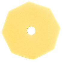 Boina octagonal espuma 6" (refino) amarela - detailer Boina octagonal espuma 6" (refino) amarela - detailer