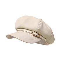 Boina Octogonal Feminina Grande Estilo Britânico Retrô Versátil Boné Newsboy Chapéu Primavera Outono