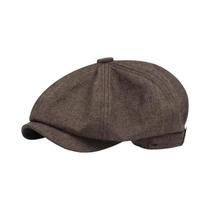 Boina Retrô Masculina Estilo Peaky Blinders, Boné Octogonal Unissex Para Primavera E Outono