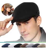 Boina Touca Boné Chapéu Estilo Italiano Europeu Ajustável Boina Touca Boné Chapéu Estilo Italiano Europeu Ajustável