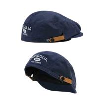Boina Unissex De Algodão Para Primavera E Verão Com Bordado, Chapéu Casual Vintage Estilo Newsboy