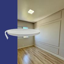 Boiserie Moldura Rodameio Autocolante Flexível Sirius 2,4cmx1cm - 25 Metros