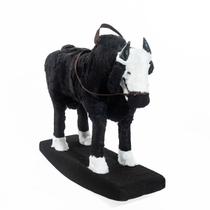 Boizinho de Balanço Infantil de Madeira Produto Artesanal Exclusivo