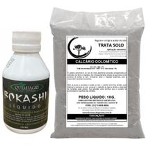 Bokashi Concentrado Fertilizante Adubo Foliar Natural Mais Regulador de PH do Solo
