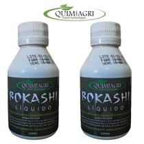 Bokashi Líquido Quimiagri Kit 2 Unidades Fertilizante Orgânico Para Plantas