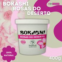 Bokashi para Rosas do Deserto 400g - Adubo Orgânico, Nutrição Intensiva e Florescimento Saudável