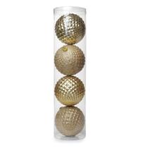 Bola 15cm Ouro - Cromus: 1712657