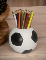 Bola Aberta Vasinho Porta Lapis Bola Futebol Em Ceramica
