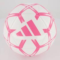 Bola Adidas Starlancer Campo Branca e Rosa