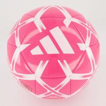 Bola Adidas Starlancer Campo Rosa e Branca