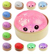 Bola antiestrés Squishy QPGJPD com formato de bolinhos, brinquedo sensorial macio Bola antiestrés Squishy QPGJPD com formato de bolinhos, brinquedo sensorial macio