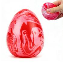 Bola Antiestresse NuomiYue Ovo de Páscoa Squishy Vermelho Bola Antiestresse NuomiYue Ovo de Páscoa Squishy Vermelho