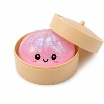 Bola Antiestresse Squishy Crossunx Rosa Fidget de Bolinho Bola Antiestresse Squishy Crossunx Rosa Fidget de Bolinho