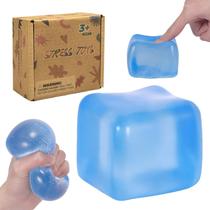 Bola Antiestresse Squishy Graphinza Cubo de Gelo Grande 7 cm
