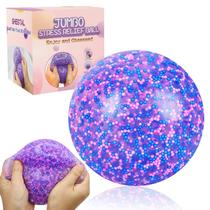 Bola Antiestresse WISYME Jumbo 10 cm Brinquedo Sensorial Macio Bola Antiestresse WISYME Jumbo 10 cm Brinquedo Sensorial Macio