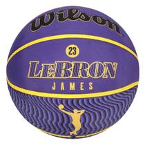 Bola Basquete NBA Wilson Los Angeles Lakers Player Icon Outdoor Lebron 7 Bola Basquete NBA Wilson Los Angeles Lakers Player Icon Outdoor Lebron 7