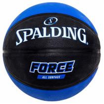 Bola Basquete Spalding Force Tamanho 7 Azul Bola Basquete Spalding Force Tamanho 7 Azul