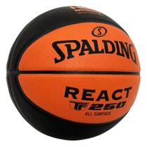 Bola Basquete Spalding React TF 250 All Surface Tam 6 Bola Basquete Spalding React TF 250 All Surface Tam 6