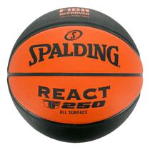 Bola basquete spalding react tf-250 fiba