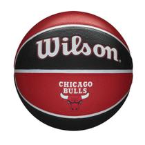 Bola Basquete Wilson NBA Tribute Bulls Vermelho/Preto