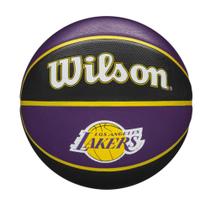Bola Basquete Wilson NBA Tribute Lakers Roxo/Preto