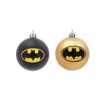 Bola Batman Sortido Preto/Dourado 8cm - 4 unidades - Cromus - Rizzo