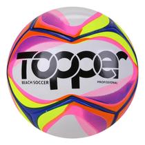 Bola Beach Soccer Topper Pro Rosa