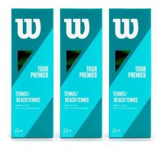 Bola Beach Tennis Bolinha Tênis Praia Wilson C/ 9 Unidades