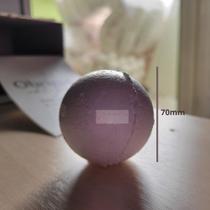 Bola Bolinha de Isopor 70mm ou 75mm Resistente Pacote c/ 25 Bolas Decoração Enfeite Trabalho Escolar