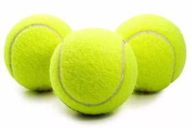 Bola Bolinha De Tênis Resistente Brincadeira Cachorro 3 Unid Bola Bolinha De Tênis Resistente Brincadeira Cachorro 3 Unid