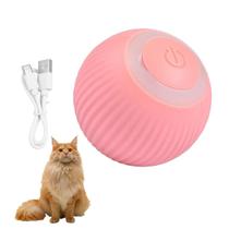 Bola Bolinha Giratoria Gato Pet Felino Animal de Estimaçao Bateria Regarregavel USB Interativo Brinquedo Relaxante - ideal importados