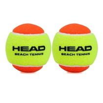Bola Bolinha Head Beach Tennis Stage 2 ITF Pack 6 Bolas