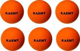 Bola Borracha Iniciação Nº06 Com 06 Unidades Kaemy ML75