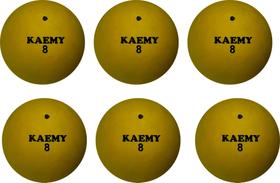 Bola Borracha Iniciação Nº08 Com 06 Unidades Kaemy ML76