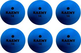 Bola Borracha Iniciação Nº14 Com 06 Unidades Kaemy ML79