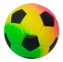 Bola Borracha Maciça Futebol Para Cães Tamanho P - W pet