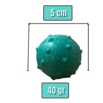 Bola Brinquedo de Borracha Maciça com Cravo de 45mm para Pets