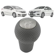 Bola Câmbio City 2010 Até 2020 Fit LX 2003 Até 2020 Cinza Lente Prata 5 Marchas Ré Trás