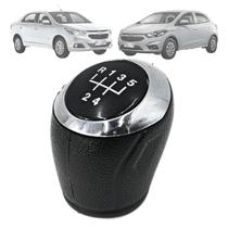 Bola Câmbio De Pressão Preto Chevrolet Preta Alavanca Onix Prisma Cobalt Sonic Spin 2013 A 2019 Preta
