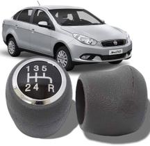 Bola Câmbio Manopla Fiat Grand Siena 2012/... Bola Câmbio Manopla Fiat Grand Siena 2012/...