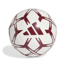 Bola Campo Adidas Club Starlancer Cor: Branco E Vermelho