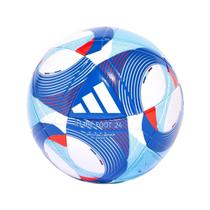Bola Campo Adidas Olympics 24 League Unissex IW6327 Branco/Vermelho