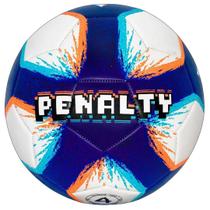 Bola campo Penalty Giz N4 Xxiii - unissex - branco+azul+laranja