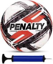Bola Campo Penalty Lider de Futebol Oficial + Bomba de Ar Bola Campo Penalty Lider de Futebol Oficial + Bomba de Ar