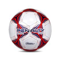 Bola Campo Penalty Raça XXI - Branco e Vermelho Bola Campo Penalty Raça XXI - Branco e Vermelho