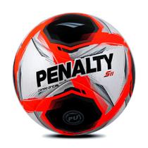 Bola Campo Penalty S11 R1 Xxv - unissex - cinza e vermelho