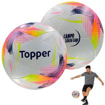 Bola Campo Slick Cup Treino Resistente Topper Jogo Futebol