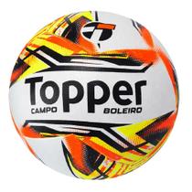 Bola Campo Topper Boleiro - Branco/laranja