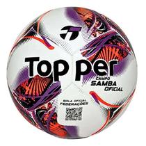 Bola Campo Topper Samba Campo Oficial - Bcoroxo